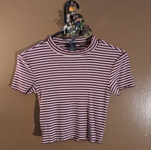 Forever, 21 Striped Crop Top.